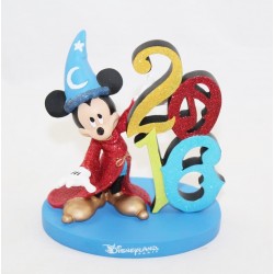 Figurine Mickey DISNEYLAND PARIS Fantasia magicien 2016 statuette résine 11 cm