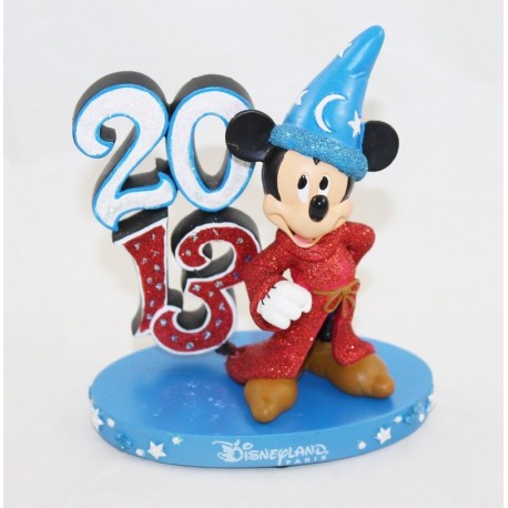 Estatuilla Mickey DISNEYLAND PARIS Fantasia mago 2013 estatuilla resina 12 cm