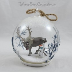 Glass Christmas ball Sven and Olaf DISNEY Frozen