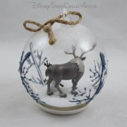 Palla di Natale in vetro Sven e Olaf DISNEY Frozen