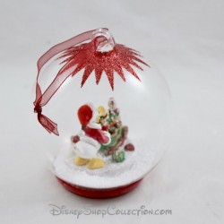 Disney Donald, Tic and Tac glass Christmas ball
