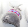 Cuscino renna peluche Sven DISNEYLAND PARIS Il cuscino regina della neve animali domestici grigio 50 cm