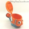 Becher 3D Fisch Nemo DISNEY Auf Eis Die Welt von Nemo Kunststoff mit Deckel 20 cm