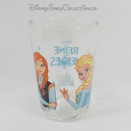 Glass The Snow Queen DISNEY AMORA mustard Frozen Anna Elsa and Olaf 10 cm