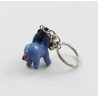 Portachiavi asino Bourriquet DISNEY figurina pvc campana blu 3 cm