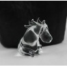 Figura de cristal Bourriquet DISNEY transparente colección Disneyland Paris 4 cm