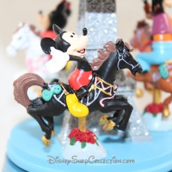 Musical figurine carousel DISNEYLAND PARIS Mickey, Minnie and Goofy
