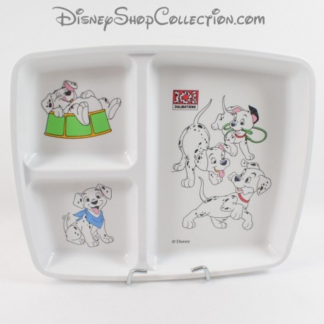 Tray with compartments The 101 Dalmatians DISNEY puppies vintage compartmentalized plate 24 cm