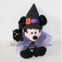 Peluche Minnie Halloween DISNEYLAND PARIS déguisée en sorcière 28 cm