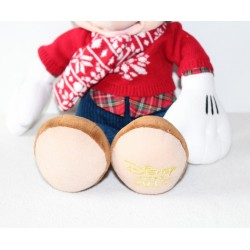 Plush Mickey DISNEY STORE Partyoutfit Weihnachtspullover 2015 43 cm