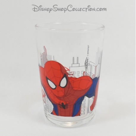 Glass Spider-man DISNEY MARVEL Ultimate Spiderman construyendo mostaza Amora