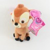 Peluche Bambi DISNEY Gipsy Cuties rosa marrone 18 cm
