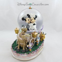 Schneekugel Mickey Minnie DISNEY Mariage Hochzeitsmarsch