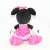 Plush Minnie DISNEY NICOTOY knot cancan dress pink satin 20 cm