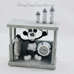 Disney Mickey Steamboat Willie Uhr Figur