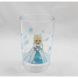 Verre La reine des neiges DISNEY AMORA moutarde Frozen Elsa et Olaf 10 cm