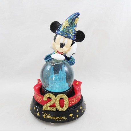 Globo de nieve luminoso de Mickey Musical DISNEYLAND PARÍS Celebración de los 20 años de Fantasia Mago
