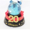 Snow globe musical lumineux Mickey DISNEYLAND PARIS 20 ans celebration Fantasia magicien