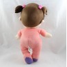 Doll plush girl Bouh DISNEYLAND PARIS Monsters & Cie pink pajamas 30 cm