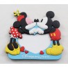 Magnet Mickey Minnie DISNEYLAND PARIS Magnet kiss heart photo frame Disney 12 cm