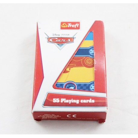 Cartes à jouer Cars DISNEY PIXAR TREFL jeu de 55 cartes classiques