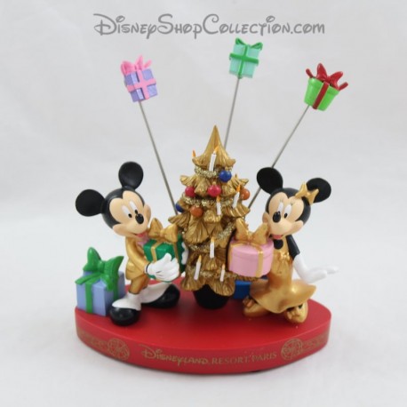 Figurine porte photo DISNEYLAND PARIS résine Mickey et Minnie