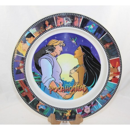 Placa grande Pocahontas DISNEY Stor vintage pvc decora película película 28 cm