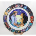 Grande assiette Pocahontas DISNEY Stor vintage pvc décore pellicule de film 28 cm