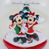 Boule de Noël en verre DISNEYLAND PARIS Mickey et Minnie