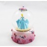 Snow globe Cinderella Cinderella princess snowball snowglobe pink flowers 11 cm