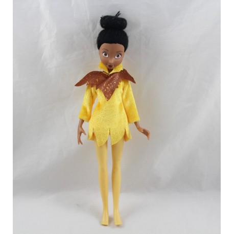Klassische Feenpuppe Iridessa DISNEYLAND PARIS Puppe artikuliertes gelbes Kleid 24 cm