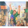 Cartel laminado Quasimodo DISNEY El jorobado de Notre Dame muestra Clopin 51 cm