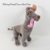 Peluche Dante chien DISNEY STORE Coco gris grande langue tirée 33 cm