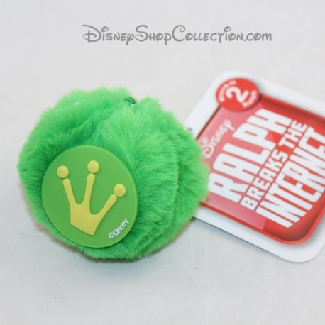 Keychain pompom Princess Tiana DISNEY STORE Ralph 2.0