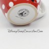 Mug Minnie DISNEYLAND PARIS Parisian cup effect stacked red black Disney 9 cm