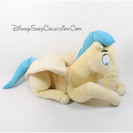 Plush range pyjamas Pegasus DISNEY Hercules white blue 57 cm vintage