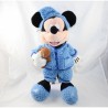 Peluche Mickey DISNEYLAND PARIS pijama osito de peluche azul 40 cm