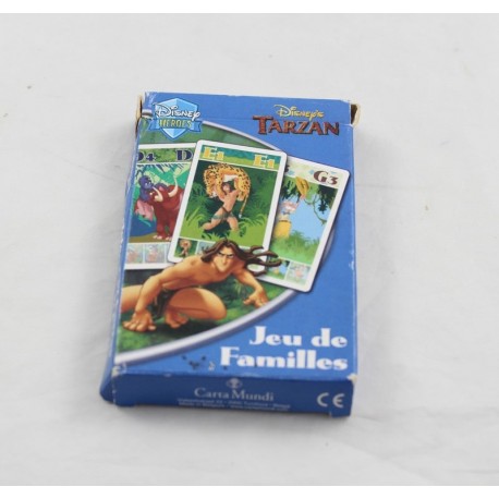 Card game Tarzan DISNEY Carta Mundi Family game Disney Heroes
