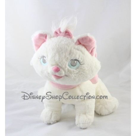 Marie DISNEY STORE Plush Aristocats with a pink bow 26 cm