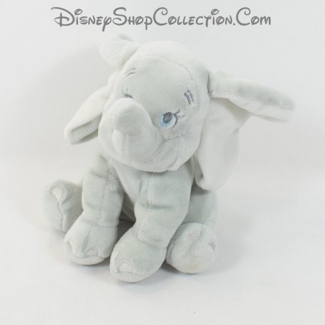 Plüschelefant Dumbo DISNEY STORE weiß grau Disney Baby 14 cm
