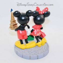 Figurine résine Mickey et Minnie DISNEYLAND PARIS Tour Eiffel