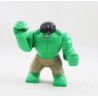 Mini Hulk figura LEGO Super Heros Marvel Avengers verde articolato 7 cm