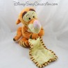 Plüsch Taschentuch Tigger NICOTOY Disney Bezug gelb orange 23 cm