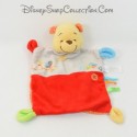 Blanket flat Winnie the pooh DISNEY NICOTOY rectangle Pooh gray bird knotted corners 25 cm