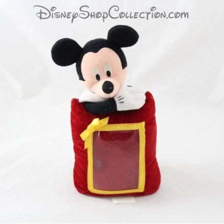 Mickey DISNEY plush photo frame red 20 cm