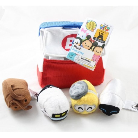 Set 4 tsum tsum Wall.e DISNEY STORE musical box BNL 10th anniversary