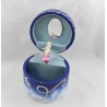 Fairy musical jewelry box Bell DISNEY STORE Peter Pan in round resin 10 cm