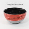 Schale Minnie DISNEY grau schwarz rote Erbse weiß Minnie Maus Keramik 14 cm