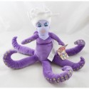 Plush witch Morgana DISNEY STORE The little sirene 2 purple octopus 40 cm