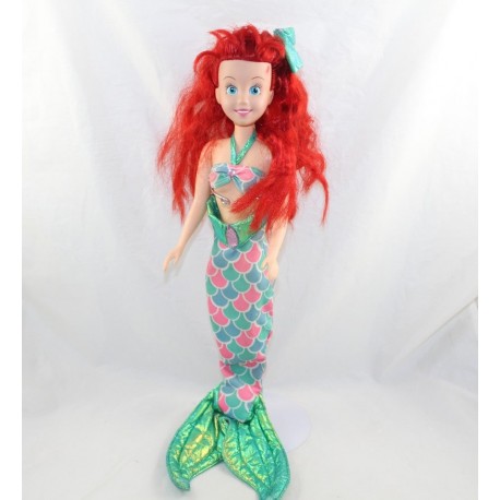 Singing doll Ariel DISNEY Tyco The Little Mermaid vintage 1991 sings French 47 cm